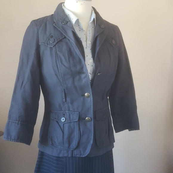 Anthro navy blazer - Picture 1 of 8